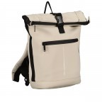 Fahrradtasche / Rucksack für Gepäckträgerbefestigung Beige, Farbe: beige, Marke: Blackbeat, EAN: 4066727000361, Abmessungen in cm: 20x33x10, Bild 2 von 10