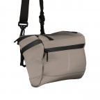 Fahrradtasche für Lenkerbefestigung Taupe, Farbe: taupe/khaki, Marke: Blackbeat, EAN: 4066727000194, Abmessungen in cm: 22x17x3, Bild 2 von 7