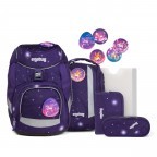 Schulranzen Pack Galaxy Glow Edition Set 6-teilig Modell 2022 Bärgasus, Farbe: flieder/lila, Marke: Ergobag, EAN: 4057081119325, Abmessungen in cm: 25x35x22, Bild 1 von 12