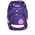 Schulranzen Pack Galaxy Glow Edition Set 6-teilig Modell 2022 Bärgasus, Farbe: flieder/lila, Marke: Ergobag, EAN: 4057081119325, Abmessungen in cm: 25x35x22, Bild 3 von 12