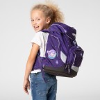 Schulranzen Pack Galaxy Glow Edition Set 6-teilig Modell 2022 Bärgasus, Farbe: flieder/lila, Marke: Ergobag, EAN: 4057081119325, Abmessungen in cm: 25x35x22, Bild 8 von 12