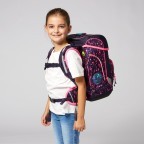 Schulranzen Cubo Lumi Edition Set 5-teilig Modell 2022 Bärmuda Viereck, Farbe: flieder/lila, Marke: Ergobag, EAN: 4057081119608, Abmessungen in cm: 25x40x20, Bild 7 von 7