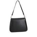 Tasche Bente Saddle Black Silver, Farbe: schwarz, Marke: Seidenfelt, EAN: 4251817617509, Abmessungen in cm: 25x20x5, Bild 2 von 7