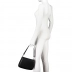 Tasche Bente Saddle Black Silver, Farbe: schwarz, Marke: Seidenfelt, EAN: 4251817617509, Abmessungen in cm: 25x20x5, Bild 3 von 7