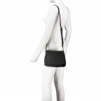 Tasche Bente Saddle Black Silver, Farbe: schwarz, Marke: Seidenfelt, EAN: 4251817617509, Abmessungen in cm: 25x20x5, Bild 5 von 7