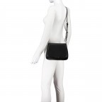 Tasche Bente Saddle Black Silver, Farbe: schwarz, Marke: Seidenfelt, EAN: 4251817617509, Abmessungen in cm: 25x20x5, Bild 6 von 7