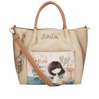 Handtasche Mediterranean Short Handle Bag Beige, Farbe: beige, Marke: Anekke, EAN: 8434172165403, Bild 1 von 7