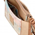 Umhängetasche Mediterranean Crossbody Bag Beige, Farbe: beige, Marke: Anekke, EAN: 8434172166301, Abmessungen in cm: 25x25x8, Bild 9 von 9