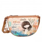 Umhängetasche Mediterranean Crossbody Bag Beige, Farbe: beige, Marke: Anekke, EAN: 8434172166707, Abmessungen in cm: 28x19x7, Bild 2 von 8