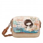 Umhängetasche Mediterranean Crossbody Bag Beige, Farbe: beige, Marke: Anekke, EAN: 8434172167001, Abmessungen in cm: 25x18x7, Bild 1 von 9