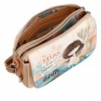 Umhängetasche Mediterranean Crossbody Bag Beige, Farbe: beige, Marke: Anekke, EAN: 8434172167001, Abmessungen in cm: 25x18x7, Bild 6 von 9