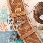 Umhängetasche Mediterranean Crossbody Bag Beige, Farbe: beige, Marke: Anekke, EAN: 8434172167001, Abmessungen in cm: 25x18x7, Bild 9 von 9