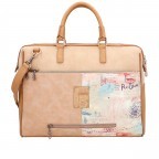 Aktentasche Mediterranean Briefcase Beige, Farbe: beige, Marke: Anekke, EAN: 8434172168701, Abmessungen in cm: 41x30x7, Bild 4 von 10