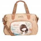 Reisetasche Mediterranean Travel Bag Beige, Farbe: beige, Marke: Anekke, EAN: 8434172168909, Abmessungen in cm: 45x33x22, Bild 1 von 9