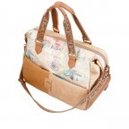 Reisetasche Mediterranean Travel Bag Beige, Farbe: beige, Marke: Anekke, EAN: 8434172168909, Abmessungen in cm: 45x33x22, Bild 5 von 9