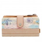 Geldbörse Mediterranean Wallet Beige, Farbe: beige, Marke: Anekke, EAN: 8434172174702, Abmessungen in cm: 18x10x2, Bild 3 von 8