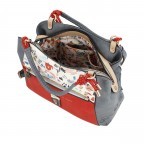 Handtasche Fun & Music Shorthandle Bag Hellblau, Farbe: blau/petrol, Marke: Anekke, EAN: 8434172156302, Abmessungen in cm: 34x280x14, Bild 7 von 11