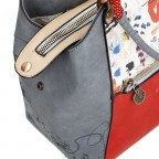 Handtasche Fun & Music Shorthandle Bag Hellblau, Farbe: blau/petrol, Marke: Anekke, EAN: 8434172156302, Abmessungen in cm: 34x280x14, Bild 9 von 11