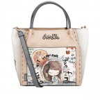 Handtasche Fun & Music Shorthandle Bag Beige, Farbe: beige, Marke: Anekke, EAN: 8434172156401, Bild 1 von 10
