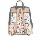 Rucksack Fun & Music Backpack Hellblau, Farbe: blau/petrol, Marke: Anekke, EAN: 8434172158405, Abmessungen in cm: 26x32x10, Bild 3 von 10