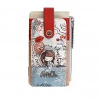 Geldbörse Fun & Music Card Holder Hellblau, Farbe: blau/petrol, Marke: Anekke, EAN: 8434172160408, Abmessungen in cm: 8x15x1, Bild 1 von 10