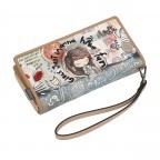 Geldbörse Fun & Music Wallet mit Handschlaufe Hellblau, Farbe: blau/petrol, Marke: Anekke, EAN: 8434172160507, Abmessungen in cm: 19x10x3, Bild 13 von 15