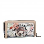 Geldbörse Fun & Music Wallet Hellblau, Farbe: blau/petrol, Marke: Anekke, EAN: 8434172161405, Abmessungen in cm: 18x10x3, Bild 2 von 11