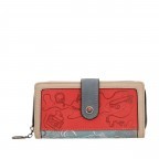 Geldbörse Fun & Music Wallet Hellblau, Farbe: blau/petrol, Marke: Anekke, EAN: 8434172161405, Abmessungen in cm: 18x10x3, Bild 3 von 11
