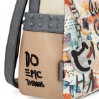Umhängetasche Fun & Music Crossbody Bag Beige, Farbe: beige, Marke: Anekke, EAN: 8434172161801, Abmessungen in cm: 28x24x10, Bild 8 von 8