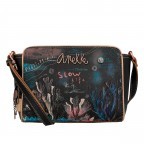 Umhängetasche Mediterranean Crossbody Bag Schwarz, Farbe: schwarz, Marke: Anekke, EAN: 8434172175303, Abmessungen in cm: 26x19x9, Bild 1 von 7