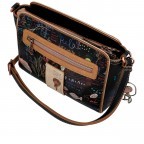 Umhängetasche Mediterranean Crossbody Bag Schwarz, Farbe: schwarz, Marke: Anekke, EAN: 8434172175303, Abmessungen in cm: 26x19x9, Bild 5 von 7