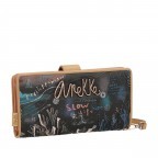 Geldbörse Mediterranean Wallet mit Handschlaufe Black, Farbe: schwarz, Marke: Anekke, EAN: 8434172175907, Abmessungen in cm: 18.5x10x3, Bild 2 von 8