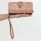 Geldbörse Mediterranean Wallet mit Handschlaufe Black, Farbe: schwarz, Marke: Anekke, EAN: 8434172175907, Abmessungen in cm: 18.5x10x3, Bild 4 von 8