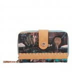 Geldbörse Mediterranean Wallet Schwarz, Farbe: schwarz, Marke: Anekke, EAN: 8434172176102, Abmessungen in cm: 16x10x4, Bild 3 von 7