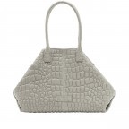 Shopper Waxy Kroko Chelsea Titan, Farbe: grau, Marke: Liebeskind Berlin, EAN: 4064657015684, Abmessungen in cm: 36x29x15, Bild 1 von 7