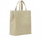 Handtasche Paper Bag Tote M Waxy Kroko Warm Beige, Farbe: beige, Marke: Liebeskind Berlin, EAN: 4064657019217, Abmessungen in cm: 29x35x14.5, Bild 2 von 5