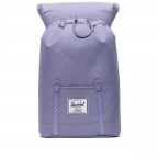 Rucksack Retreat Rubber Straps Volumen 18 Liter Lilac, Farbe: flieder/lila, Marke: Herschel, EAN: 0828432544813, Abmessungen in cm: 34x46x12, Bild 5 von 5