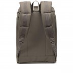 Rucksack Retreat Rubber Straps Volumen 18 Liter Bungee Cord Black, Farbe: braun, Marke: Herschel, EAN: 0828432544820, Abmessungen in cm: 34x46x12, Bild 3 von 5
