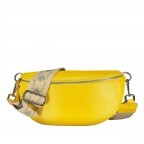 Gürteltasche mit Webriemen Gelb, Farbe: gelb, Marke: Hausfelder Manufaktur, EAN: 4065646009707, Bild 1 von 7