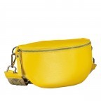 Gürteltasche mit Webriemen Gelb, Farbe: gelb, Marke: Hausfelder Manufaktur, EAN: 4065646009707, Bild 2 von 7