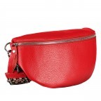 Gürteltasche mit Webriemen Rot, Farbe: rot/weinrot, Marke: Hausfelder Manufaktur, EAN: 4065646009738, Bild 2 von 7