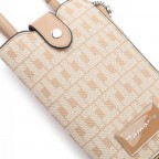 Handy- / Umhängetasche Jody Sand, Farbe: beige, Marke: Tamaris, EAN: 4063512065994, Abmessungen in cm: 12.5x19x2, Bild 5 von 5