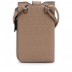 Handy- / Umhängetasche Juliane Taupe, Farbe: taupe/khaki, Marke: Tamaris, EAN: 4063512065758, Abmessungen in cm: 12.5x19x2, Bild 3 von 5