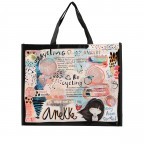 Einkaufstasche Schwarz, Farbe: schwarz, Marke: Anekke, EAN: 8434172197107, Abmessungen in cm: 42.5x35x11, Bild 2 von 2
