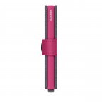 Geldbörse Miniwallet Yard mit RFID-Schutz Fuchsia, Farbe: rosa/pink, Marke: Secrid, EAN: 8718215289340, Abmessungen in cm: 6.8x10.2x1.6, Bild 2 von 5