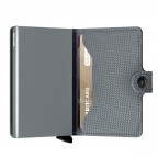 Geldbörse Miniwallet Carbon mit RFID-Schutz Cool Grey, Farbe: grau, Marke: Secrid, EAN: 8718215289371, Abmessungen in cm: 6.8x10.2x1.6, Bild 4 von 5
