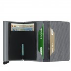 Geldbörse Slimwallet Carbon mit RFID-Schutz Cool Grey, Farbe: grau, Marke: Secrid, EAN: 8718215289388, Abmessungen in cm: 6.8x10.2x1.6, Bild 3 von 5