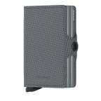 Geldbörse Twinwallet Carbon mit RFID-Schutz Cool Grey, Farbe: grau, Marke: Secrid, EAN: 8718215289395, Bild 1 von 5