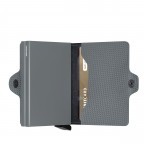 Geldbörse Twinwallet Carbon mit RFID-Schutz Cool Grey, Farbe: grau, Marke: Secrid, EAN: 8718215289395, Abmessungen in cm: 7x10.2x2.5, Bild 4 von 5