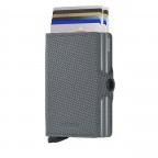 Geldbörse Twinwallet Carbon mit RFID-Schutz Cool Grey, Farbe: grau, Marke: Secrid, EAN: 8718215289395, Bild 5 von 5